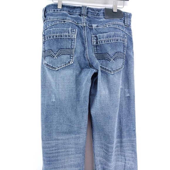 CJ Black Relaxed Straight Jeans Men's Size 30x32 Distressed - Picture 4 of 10